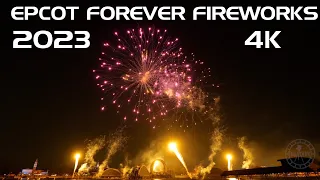 EPCOT Forever Fireworks 2023 FULL SHOW in 4K | Walt Disney World Orlando Florida April 2023