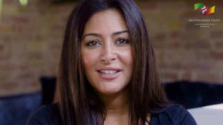 Laila Rouass supports the British Asian Trust #giveagirlafuture