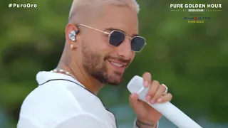 Maluma canciones (Live Performance) | Pure Golden Hour Sessions 2020