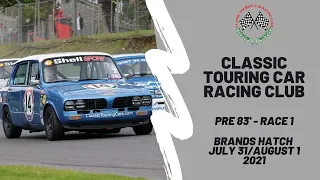 Classic Touring Car Racing Club | Pre '83 | Brands Hatch - Race 1 | 2021