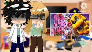 CWACOM characters react to the Afton Family song remix ~ CWACOM AU ~ Incredibly lazy