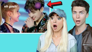 Vocal Coach Reacts to "kpop idols fangirling over BTS"