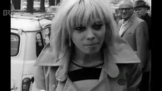 ROLLING STONES Keith Richards Anita Pallenberg Cannes 1967 rare footage