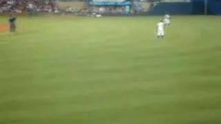 Wool E Bull Go-Cart Laps at Durham Bulls Game