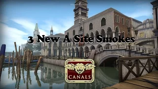Three New Canals A Site Smokes
