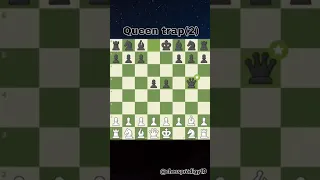 QUEEN TRAP (PART-2) 💎 | #chess #checkmate #hikaru #magnuscarlsen #gothamchess #phonk  #chesscom