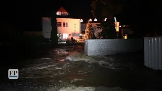 Hochwasserlage in Pockau-Lengefeld