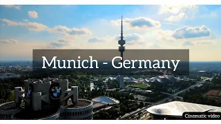 Munich, Germany - cinematic video - by drone
