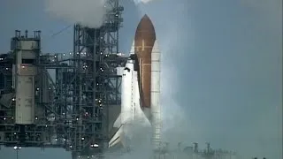Last Second Shuttle Launch Abort