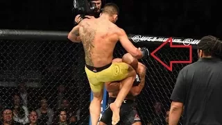 Rafael dos Anjos 48x combo RAMPAGE against Robbie Lawler