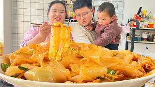 Dandan makes a cold noodle at home, hot and sour Q bomb