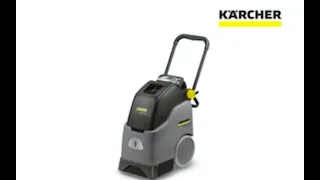 HOW TO USE KARCHER MACHINE BRC30/15C FOR CARPET SHAMPOO