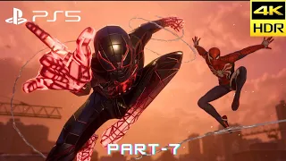 SpiderMan Miles Morales full game |part 7| 4K 60FPS HDR | RAYTRACING 2023 - no commentary