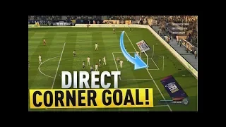 FIFA 18 | How to score corner kicks directly  {Tutorial}