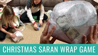 How to Make and Play the Christmas Saran Wrap Ball Game