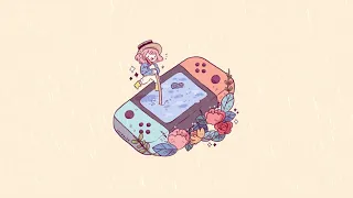 animal crossing music ~ lofi hip hop for studying and relaxing + rain ambience