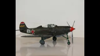 Building Eduards 1:48 P-39N Airacobra