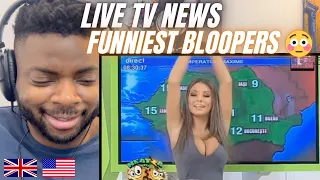 Brit Reacts To THE FUNNIEST LIVE TV NEWS BLOOPERS!