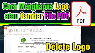 Cara Menghapus Logo atau gambar File PDF