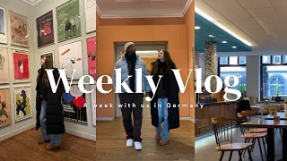 Weekly vlog in Germany | apartment shopping, workout routine, & fun museum date