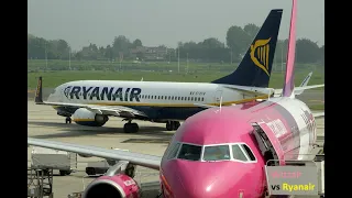 Jak wygląda lot tanią linią lotniczą?! WizzAir VS Ryanair
