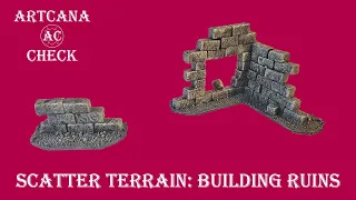 Building Ruins as Scatter Terrain