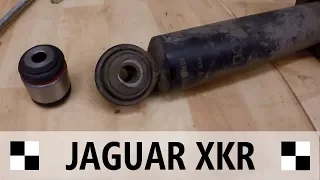 Jaguar XKR Front Shock Lower Bushing Replacement