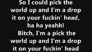 Lil Wayne ft. Eminem - Drop The World Lyrics (Dirty)