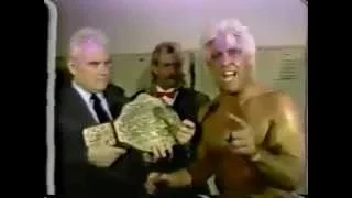Best Promos- Ric Flair "I'm done with ya, Luger!"