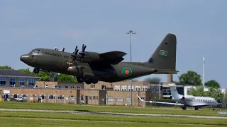 First flight of the final ex RAF Hercules for Bangladesh Air Force, C-130J 99-5481 (S3-AGH)