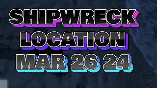 Shipwreck Location Today March 26 2024 GTA Online | GTA online daily shipwreck  location