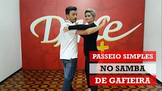 Passeio Simples no Samba de Gafieira - dança de salão