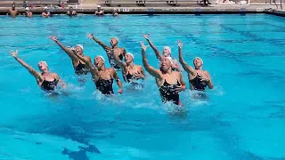 Team USA Artistic Swimming(formally Syncronized Swimming) Performance - UCLA - May 7, 2022