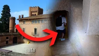 Encontramos GRUTA secreta en un castillo abandonado