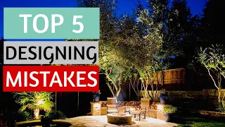 Landscape Lighting design MISTAKES - most common designing mistakes you don't want to make