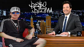 Peso Pluma con Jimmy Fallon "The Tonight Show"