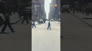 New York 1945 in color |60fps,😍