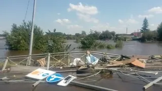 Тулун затопило, наводнение в Иркутской области.