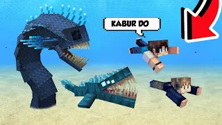 KITA MENYELAM KE LAUT PALING DALAM DI MINECRAFT!!! - SURVIVAL CEBOK #17