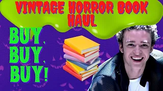 Vintage Horror Book Haul | It Ain't No Lie, I Buy Buy Buy!