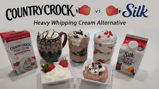 Dairy-free Vegan Whipping Cream Taste Test, Tips, & Recipes - Update: Both Now Contain Coconut!