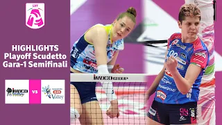 Conegliano - Novara | Highlights | Match -1 Semifinal | | Lega Volley Femminile | Campionato 2022/23