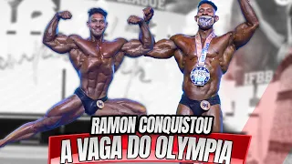 RAMON DINO - CONQUISTOU A VAGA DO OLYMPIA