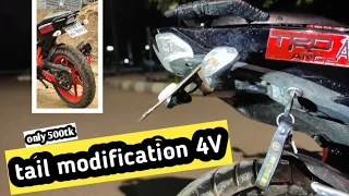 Apache 4V tail modification full video || best tail tidy on cheap price || Arman Sazid