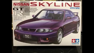 Tamiya Nissan Skyline R33 build - Skyline evolution projekt