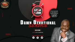 DAWN DEVOTIONAL | Bishop Akintayo Sam-Jolly | LWFOMI | 20210916 | Live