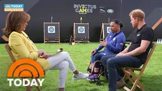 Exclusive: Prince Harry, Hoda Kotb Meet Invictus Games Athletes