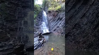 Женецький водоспад Гук - краса нашої України вражає, а ще - це наше, рідне ❤️