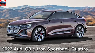 2023 Audi Q8 e-tron Sportback in Madeira Brown Metallic