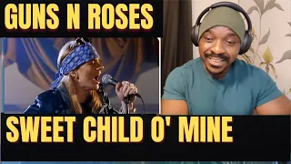 GUNS N' ROSES (REACTION)- SWEET CHILD O' MINE (official music video)!!